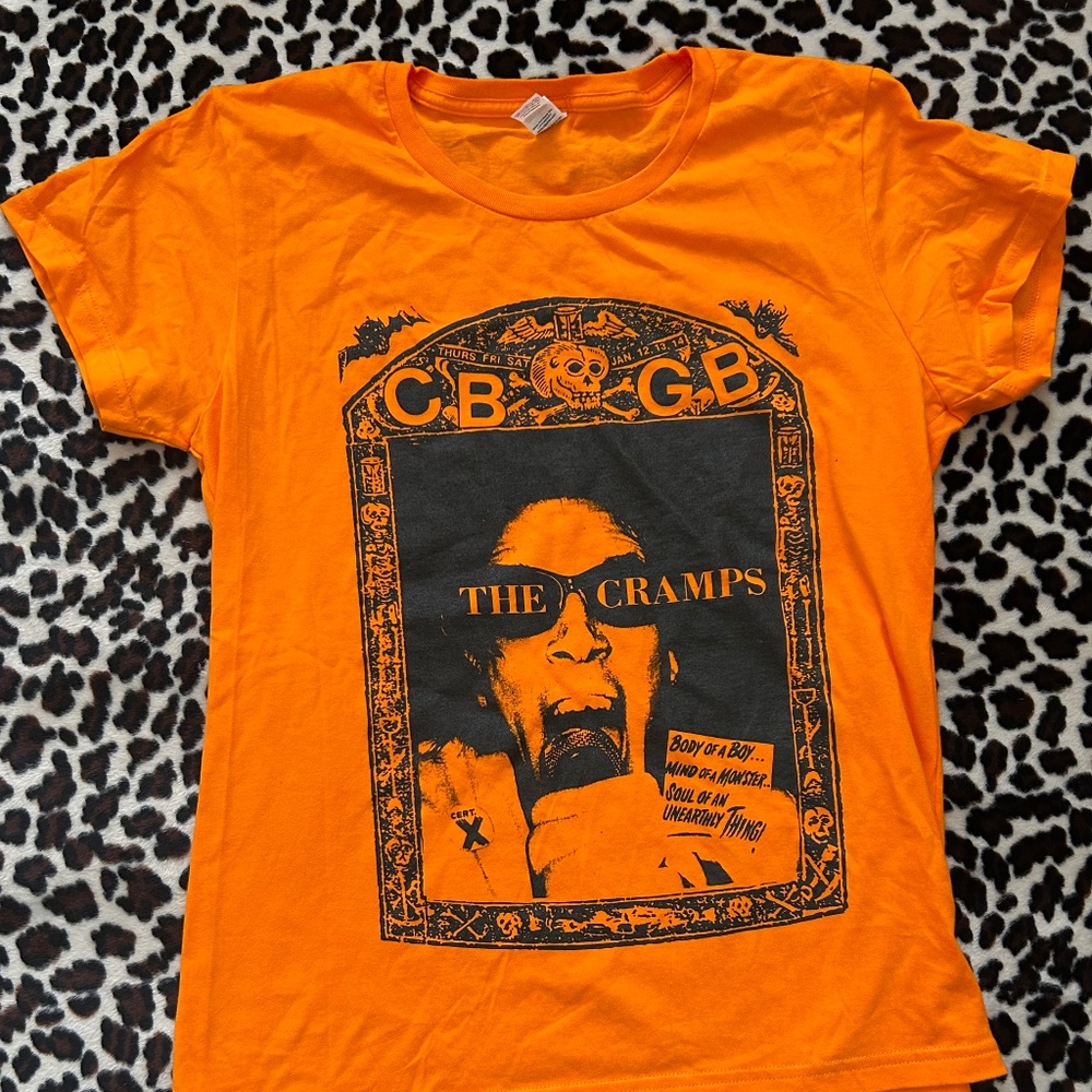 Cramps Vintage CBGB Flyer Women's Tee